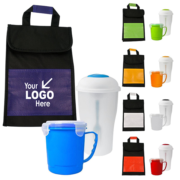 Insulated Soup & Salad Cooler Set Insulated Soup & Salad Cooler Set